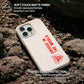 Funda móvil Hecha de Fibriva™ Oficial Athletic Club Diseño Unique Rojo Vertical