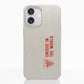 Funda móvil Hecha de Fibriva™ Oficial Athletic Club Diseño Unique Rojo Vertical