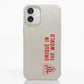 Funda móvil Hecha de Fibriva™ Oficial Athletic Club Diseño Unique Rojo Vertical