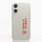 Funda móvil Hecha de Fibriva™ Oficial Athletic Club Diseño Unique Rojo Vertical