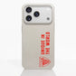 Funda móvil Hecha de Fibriva™ Oficial Athletic Club Diseño Unique Rojo Vertical