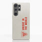 Funda móvil Hecha de Fibriva™ Oficial Athletic Club Diseño Unique Rojo Vertical