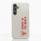 Funda móvil Hecha de Fibriva™ Oficial Athletic Club Diseño Unique Rojo Vertical