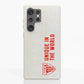 Funda móvil Hecha de Fibriva™ Oficial Athletic Club Diseño Unique Rojo Vertical