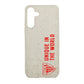 Funda móvil Hecha de Fibriva™ Oficial Athletic Club Diseño Unique Rojo Vertical
