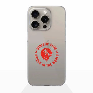 Funda móvil Transparente Oficial Athletic Club Diseño Escudo Unique