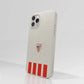 Funda móvil Hecha de Fibriva™ Oficial Athletic Club Diseño Franja Vertical Clásica