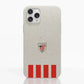 Funda móvil Hecha de Fibriva™ Oficial Athletic Club Diseño Franja Vertical Clásica