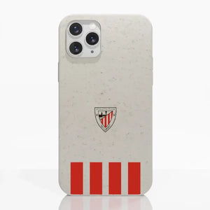 Funda móvil Hecha de Fibriva™ Oficial Athletic Club Diseño Franja Vertical Clásica