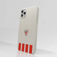 Funda móvil Hecha de Fibriva™ Oficial Athletic Club Diseño Franja Vertical Clásica