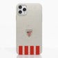 Funda móvil Hecha de Fibriva™ Oficial Athletic Club Diseño Franja Vertical Clásica