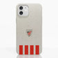 Funda móvil Hecha de Fibriva™ Oficial Athletic Club Diseño Franja Vertical Clásica