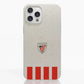 Funda móvil Hecha de Fibriva™ Oficial Athletic Club Diseño Franja Vertical Clásica