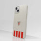 Funda móvil Hecha de Fibriva™ Oficial Athletic Club Diseño Franja Vertical Clásica
