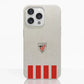Funda móvil Hecha de Fibriva™ Oficial Athletic Club Diseño Franja Vertical Clásica