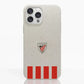 Funda móvil Hecha de Fibriva™ Oficial Athletic Club Diseño Franja Vertical Clásica