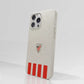 Funda móvil Hecha de Fibriva™ Oficial Athletic Club Diseño Franja Vertical Clásica