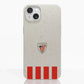 Funda móvil Hecha de Fibriva™ Oficial Athletic Club Diseño Franja Vertical Clásica