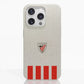 Funda móvil Hecha de Fibriva™ Oficial Athletic Club Diseño Franja Vertical Clásica