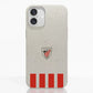 Funda móvil Hecha de Fibriva™ Oficial Athletic Club Diseño Franja Vertical Clásica