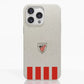 Funda móvil Hecha de Fibriva™ Oficial Athletic Club Diseño Franja Vertical Clásica