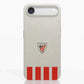 Funda móvil Hecha de Fibriva™ Oficial Athletic Club Diseño Franja Vertical Clásica