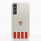 Funda móvil Hecha de Fibriva™ Oficial Athletic Club Diseño Franja Vertical Clásica