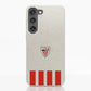 Funda móvil Hecha de Fibriva™ Oficial Athletic Club Diseño Franja Vertical Clásica