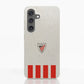 Funda móvil Hecha de Fibriva™ Oficial Athletic Club Diseño Franja Vertical Clásica