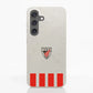 Funda móvil Hecha de Fibriva™ Oficial Athletic Club Diseño Franja Vertical Clásica