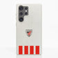 Funda móvil Hecha de Fibriva™ Oficial Athletic Club Diseño Franja Vertical Clásica