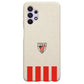 Funda móvil Hecha de Fibriva™ Oficial Athletic Club Diseño Franja Vertical Clásica