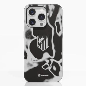 Funda móvil Hecha de Fibriva™ Oficial Atletico Madrid Tie Dye Gris