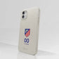 Funda móvil Hecha de Fibriva™ Oficial Atletico Madrid Escudo Standard + Nombre y Número