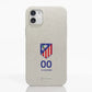 Funda móvil Hecha de Fibriva™ Oficial Atletico Madrid Escudo Standard + Nombre y Número