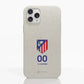 Funda móvil Hecha de Fibriva™ Oficial Atletico Madrid Escudo Standard + Nombre y Número
