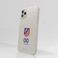 Funda móvil Hecha de Fibriva™ Oficial Atletico Madrid Escudo Standard + Nombre y Número
