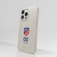 Funda móvil Hecha de Fibriva™ Oficial Atletico Madrid Escudo Standard + Nombre y Número