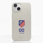 Funda móvil Hecha de Fibriva™ Oficial Atletico Madrid Escudo Standard + Nombre y Número