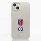 Funda móvil Hecha de Fibriva™ Oficial Atletico Madrid Escudo Standard + Nombre y Número