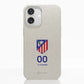 Funda móvil Hecha de Fibriva™ Oficial Atletico Madrid Escudo Standard + Nombre y Número
