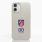 Funda móvil Hecha de Fibriva™ Oficial Atletico Madrid Escudo Standard + Nombre y Número