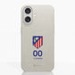 Funda móvil Hecha de Fibriva™ Oficial Atletico Madrid Escudo Standard + Nombre y Número