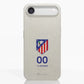 Funda móvil Hecha de Fibriva™ Oficial Atletico Madrid Escudo Standard + Nombre y Número