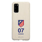 Funda móvil Hecha de Fibriva™ Oficial Atletico Madrid Escudo Standard + Nombre y Número