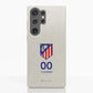 Funda móvil Hecha de Fibriva™ Oficial Atletico Madrid Escudo Standard + Nombre y Número