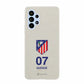 Funda móvil Hecha de Fibriva™ Oficial Atletico Madrid Escudo Standard + Nombre y Número