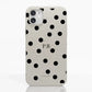 Funda móvil Hecha de Fibriva™ PC3D Diseño Mono Dots + Initials