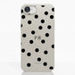 Funda móvil Hecha de Fibriva™ PC3D Diseño Mono Dots + Initials