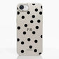 Funda móvil Hecha de Fibriva™ PC3D Diseño Mono Dots + Initials